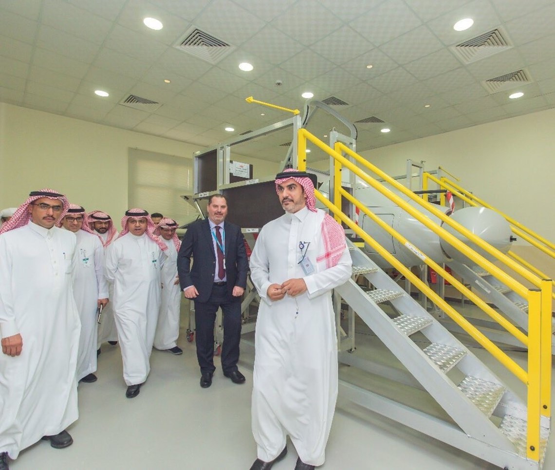 CEO Mr. Abdulaziz Alduailej and the executive team visited BAE Systems
