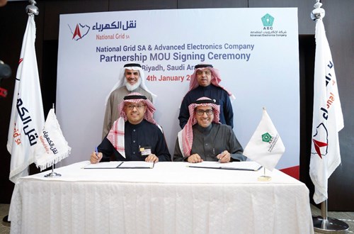 Advanced Electronics Company (AEC) has signed a MoU with NATIONAL GRID SA