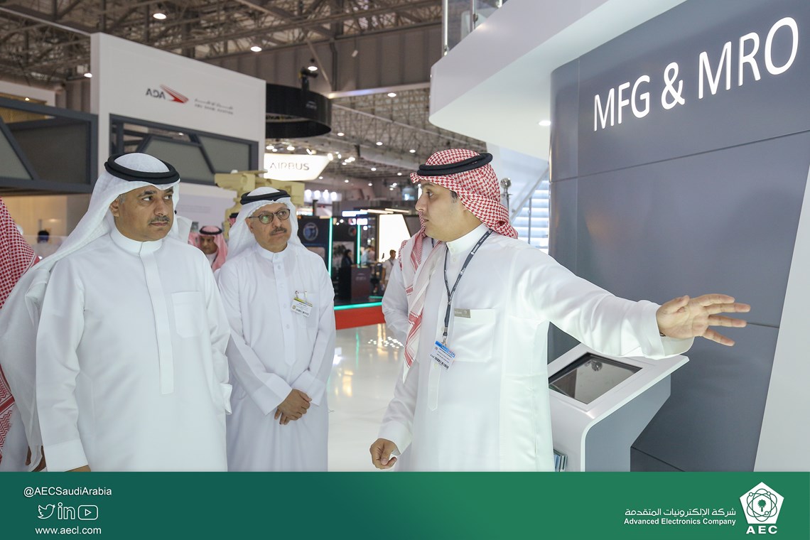 AEC's VIP visits for the third day at Dubai Airshow
