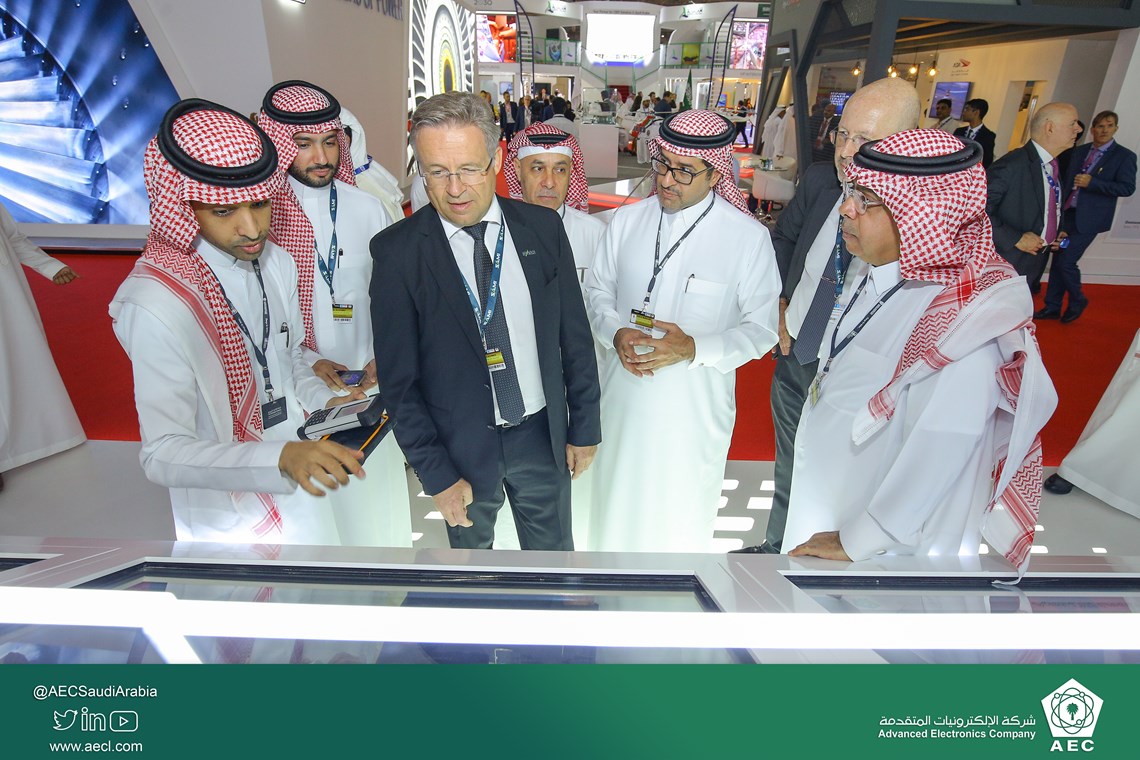 AEC's VIP visits for the third day at Dubai Airshow