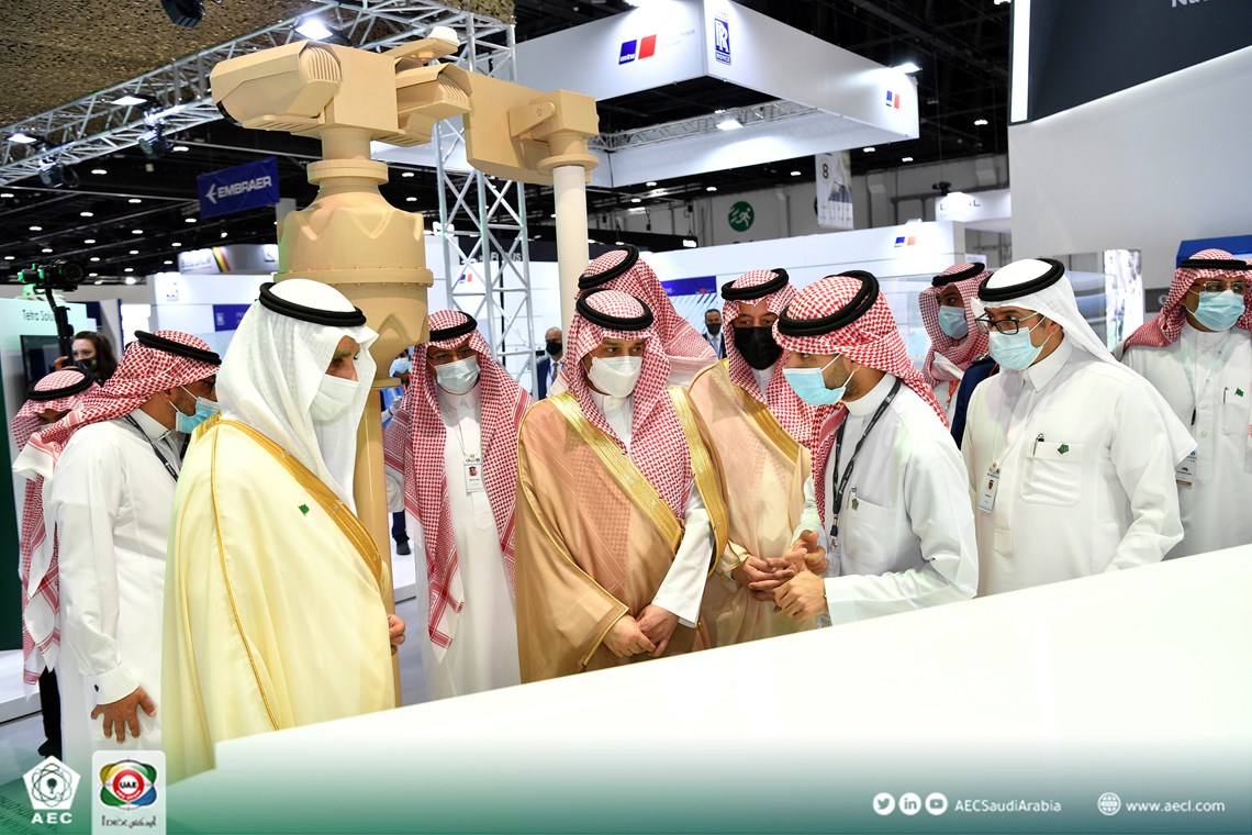 AEC's VIP visits at IDEX 2021 for the first day