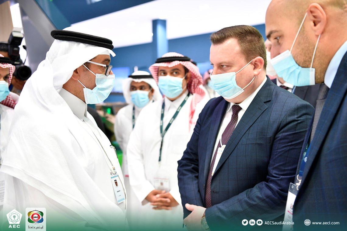 AEC's VIP visits at IDEX 2021 for the second day